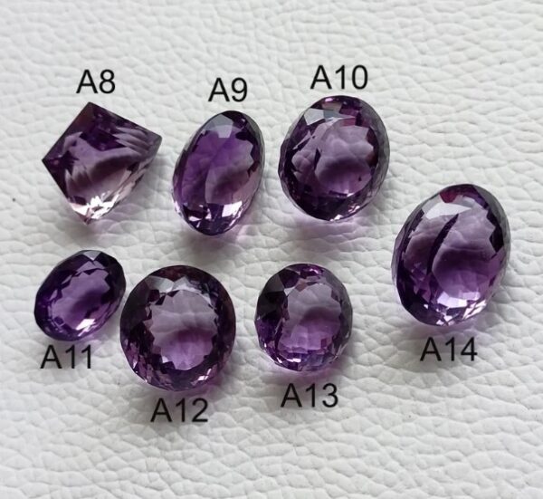 Purple Amethyst Quartz, Amethyst Cut Crystal, Natural Amethyst Faceted Beads, Amethyst Gemstone For Rings, Jewelry, Pendants Supplies