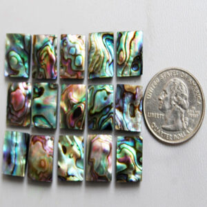 Abalone Shell Cabochon, Natural Abalone Shell Gemstones, Abalone Shell Stones, Healing Crystal, For Pendant, Necklace Jewellery Making Stone