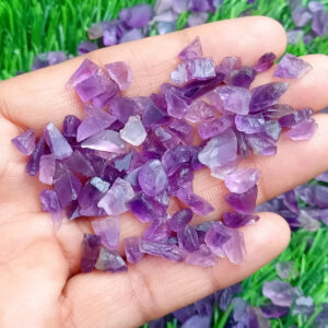 Amethyst Crystal Chips, Natural Amethyst Gemstone Chip, Bulk Assorted Amethyst Stone Chips, Loose Chips, Wholesale Crystal Chips For Jewelry