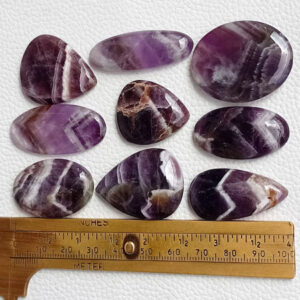 Amethyst Lace Agate Gemstone Lot, Natural Amethyst Lace Cabochon, Amethyst Lace Beads AAA for DIY Rings, Pendants, Necklace Jewelry Supply