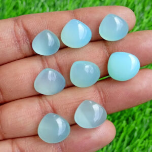 Aqua Chalcedony Onyx Pear Stone, Aqua Onyx Pear Crystal lot, Wholesale Aqua Onyx Pendants Gemstone For Jewelry Supply