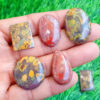 Azubalite Jasper Cabochon, Fruit Jasper Gemstone, Jasper Crystal Wholesale lot, Fruity Jasper Bulk Stone For Ring, Necklace, Pendant Jewelry