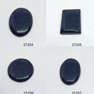 Blue Goldstone Pendant Crystal, Gold Sandstone, Blue Goldstone Cabochon, Gold Sandstone Gemstone For Ring, Jewelry, Necklace Supplies Stone