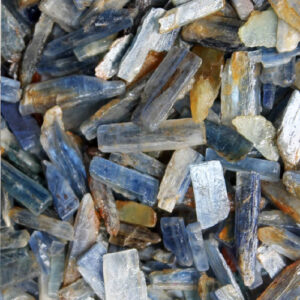 Blue Kyanite Chips, Kyanite Raw Shards, Kyanite Cabochons, Tiny Blue Kyanite Chips, Blue Gemstone Chips Wholesale Jewelry Supply