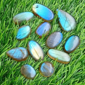 Blue LABRADORITE LOT, Wholesale Bulk Blue Labradorite Cabochon AAA Grade Mix Labradorite Crystal lot, Labradorite Gemstone by Weight