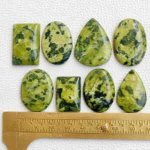 Canadian Jade Gemstone, Natural Canadian Nephrite Jade Cabochon, Canadian Jade Stone Beads AA+ For Rings, Pendants, Necklace Jewelry Supply