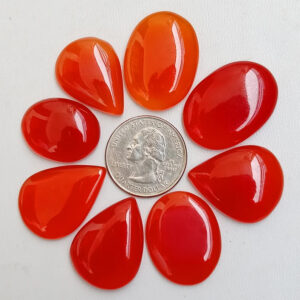 Carnelian Crystal lot, Wholesale Natural Carnelian Cabochon, Bulk Carnelian Gemstone, Carnelian Beads for Pendants, Rings Wire-wrap Jewelry