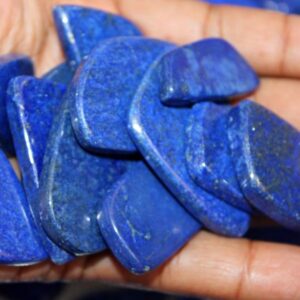 Natural Blue Lapis Slice, Lapis Lazuli Slice, Lapis Lazuli Tiles Slice, Lapis Slice, Lapis Crystal, Polished Lapis For Necklace, Jewelry