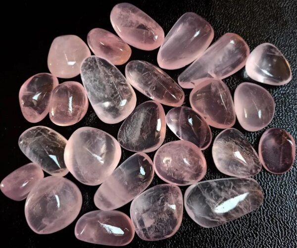 Rose Quartz Tumble Stone, Quartz Crystal Tumble, Rose Quartz Loose Tumbled, Healing Stone, Reiki Tumble, Crystal Craft kits for Jewelry