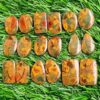 Fruity Jasper Pair, Fruity Jasper Earring Pair Stone, Fruity Jasper Gemstone Matching Pair, Natural Jasper Beads, Earrings Stone Gems Supply