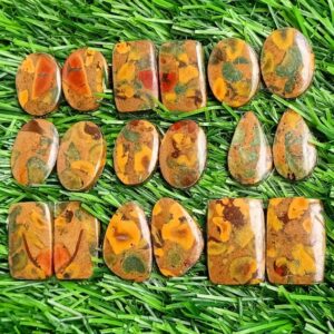 Fruity Jasper Pair, Fruity Jasper Earring Pair Stone, Fruity Jasper Gemstone Matching Pair, Natural Jasper Beads, Earrings Stone Gems Supply