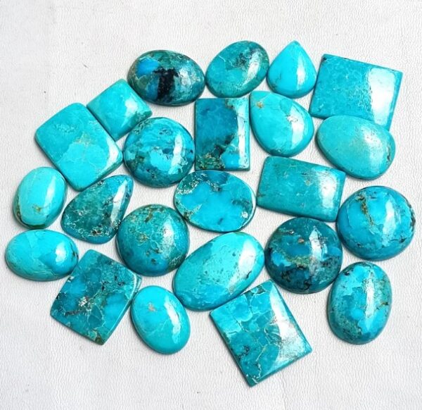 Kingman Turquoise Cabochon, Kingman Turquoise Gemstone, Kingman Stabilized Turquoise Crystal wholesale for Jewelry, Crafting