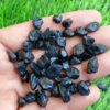 Raw Black Spinel Crystal, Black Spinel Rough, Spinel Raw Cabochon, Rough Spinel Stone For Jewelry, Decor, Crafts Supply