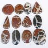 Brown Septarian Cabochon Lot, Wholesale Natural Septarian Stone, Bulk Septarian Gemstone, Brown Septarian Crystal For Wire-wrap Jewelry